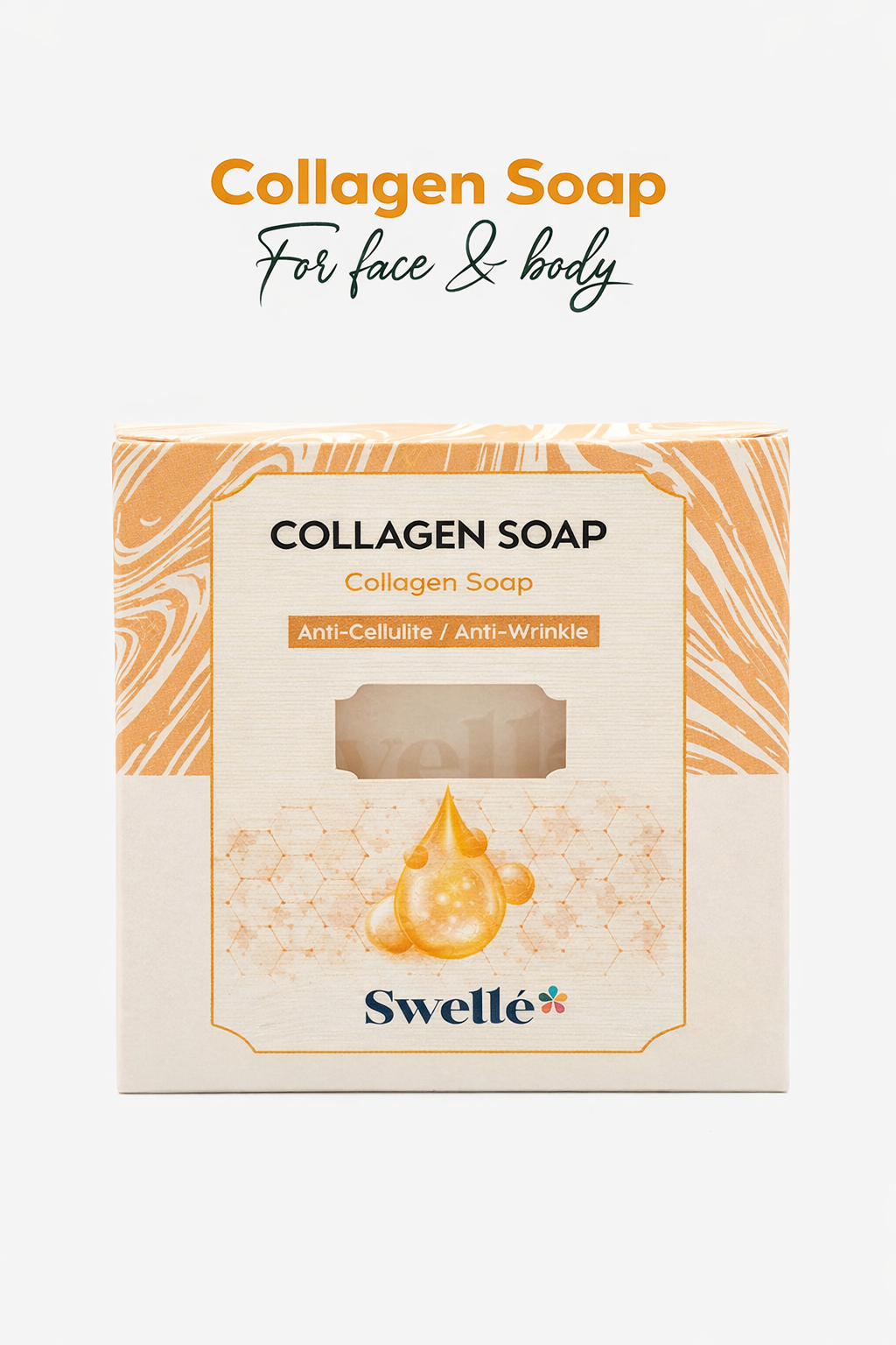 Swelle Collagen Soap – Firming & Revitalising Bar for Face & Body