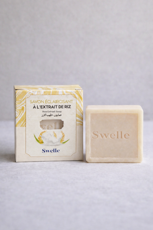 Swelle Rice Extract Soap – Brightening & Hydrating Bar for Face & Body